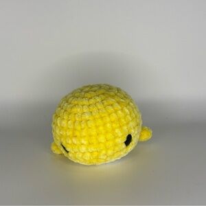 Handmade Crochet Whale Plushie